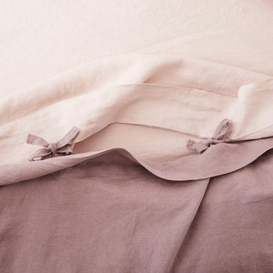 Everything Bed Linen Set - Rosé + Blush