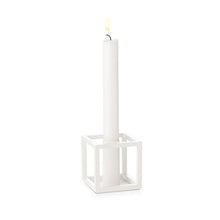 Load image into Gallery viewer, Kubus 1 Candleholder - White