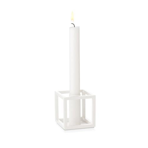 Kubus 1 Candleholder - White