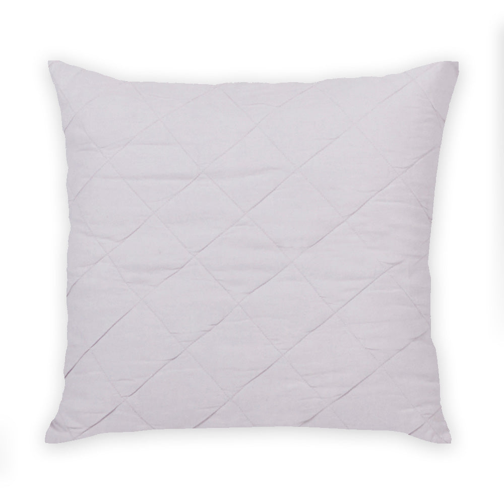 Diamond Quilted Pillow in Iris