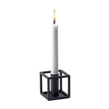 Load image into Gallery viewer, Kubus 1 Candleholder - Black